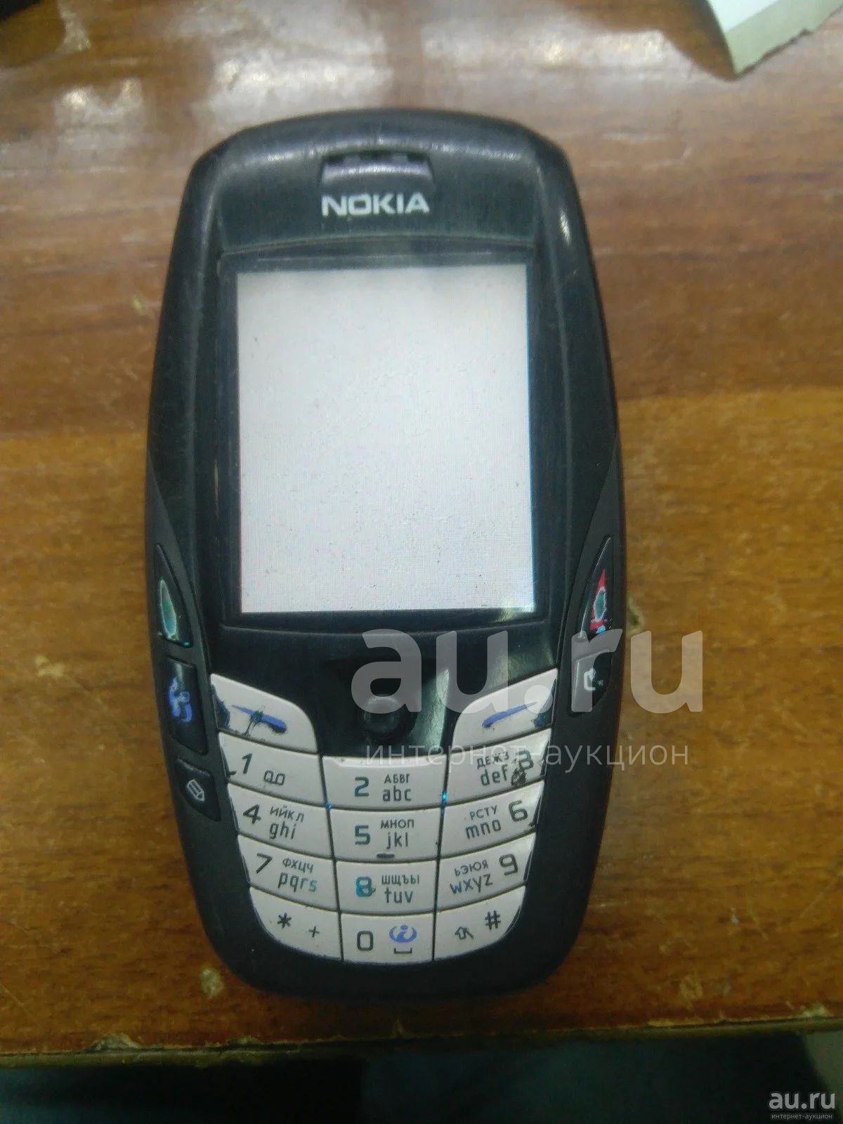 Nokia 6600 без задней крышки и АКБ. Не рабочий — купить в Красноярске.  Состояние: Неисправно. Кнопочные мобильные телефоны на интернет-аукционе  Au.ru