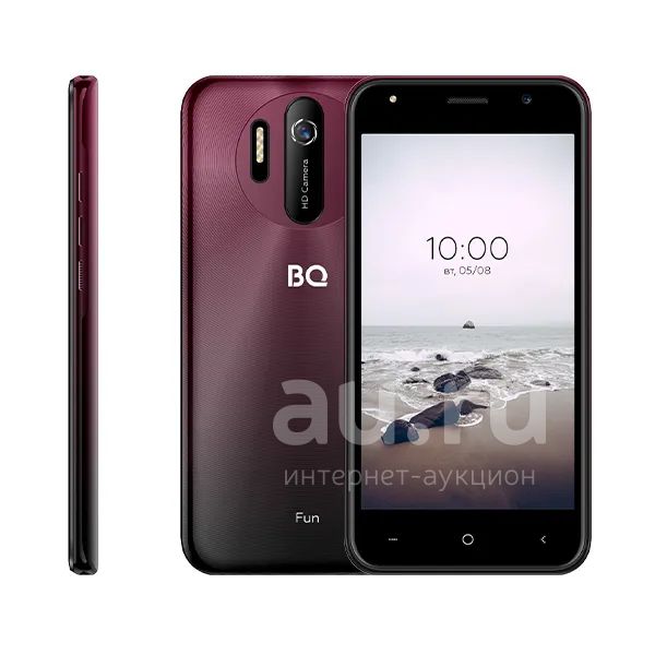 Смартфон BQ 5031G Fun 2Gb/16Gb вишневый красный (5"/2МП/3G/2000mAh ...