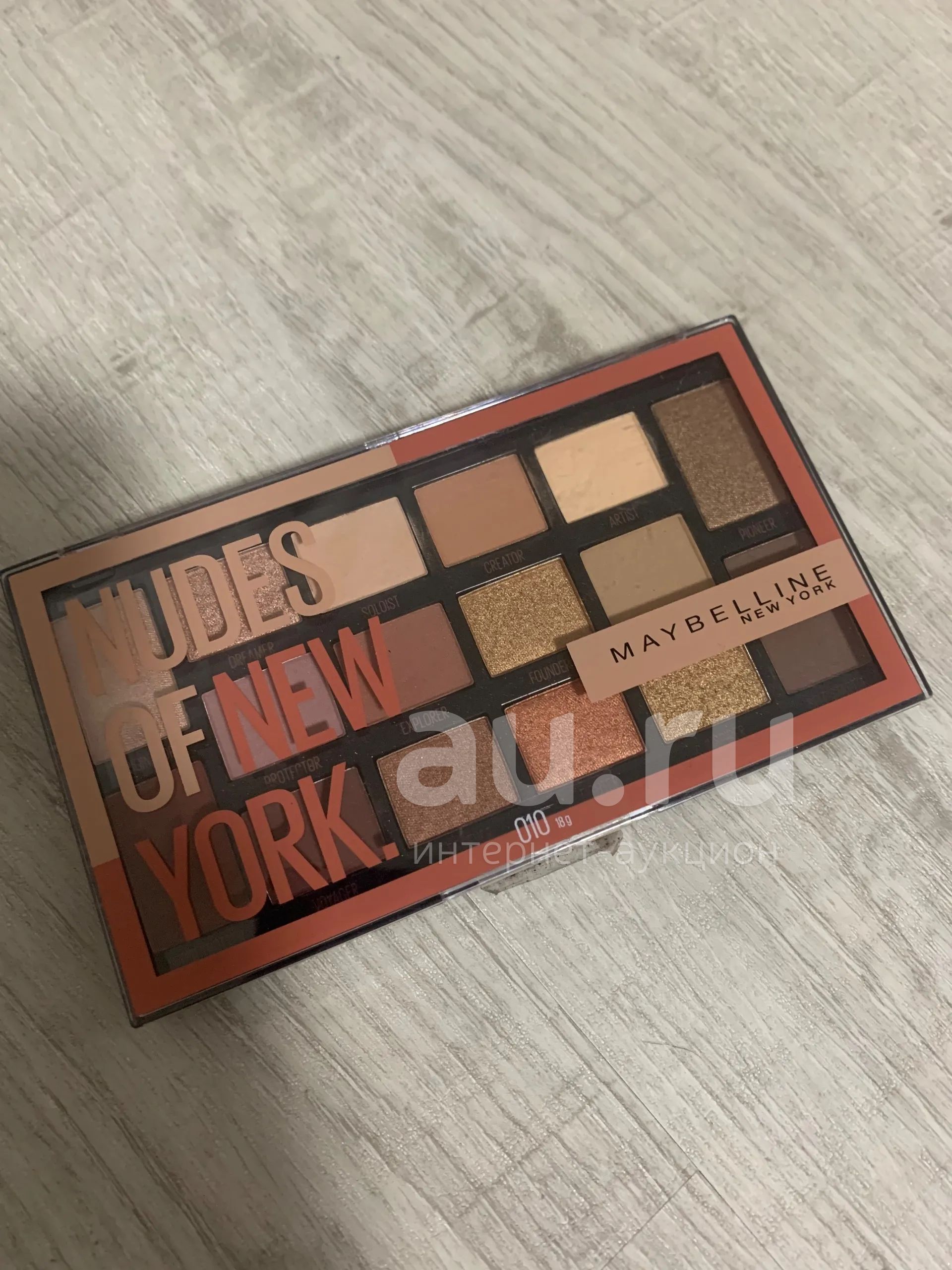 Палетка теней Maybelline — купить в Красноярске. Состояние: Б/у. Макияж ...