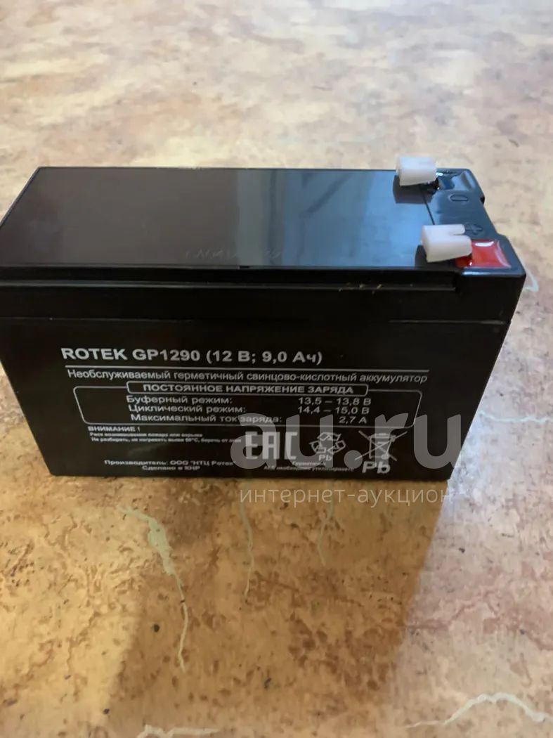 Аккумулятор ROTEK GP1290 SF (12В; 9,0 Ач) — купить в Красноярске ...