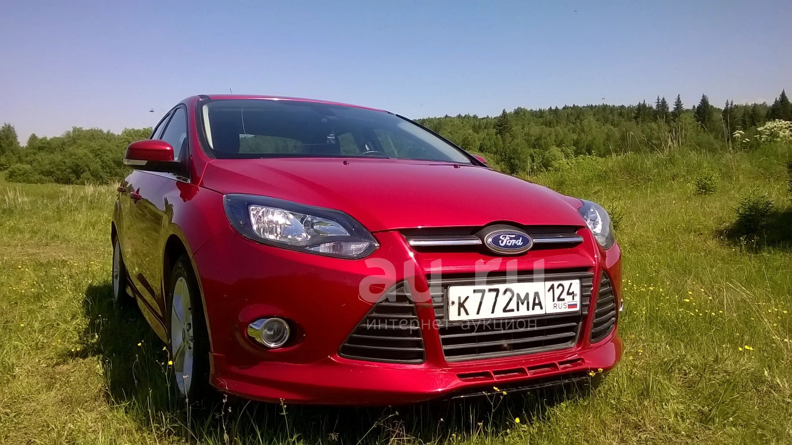Candy Red Ford Focus