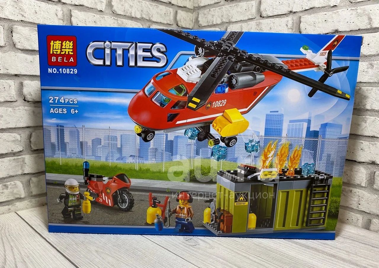 Конструктор аналог LEGO лего city сити город ,Конструктор BELA Fire ...