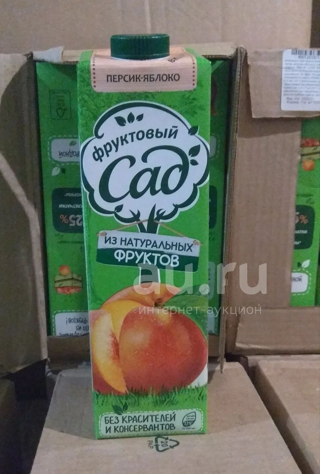 сок персик яблоко Фруктовый сад — купить в Красноярске. Напитки на ...