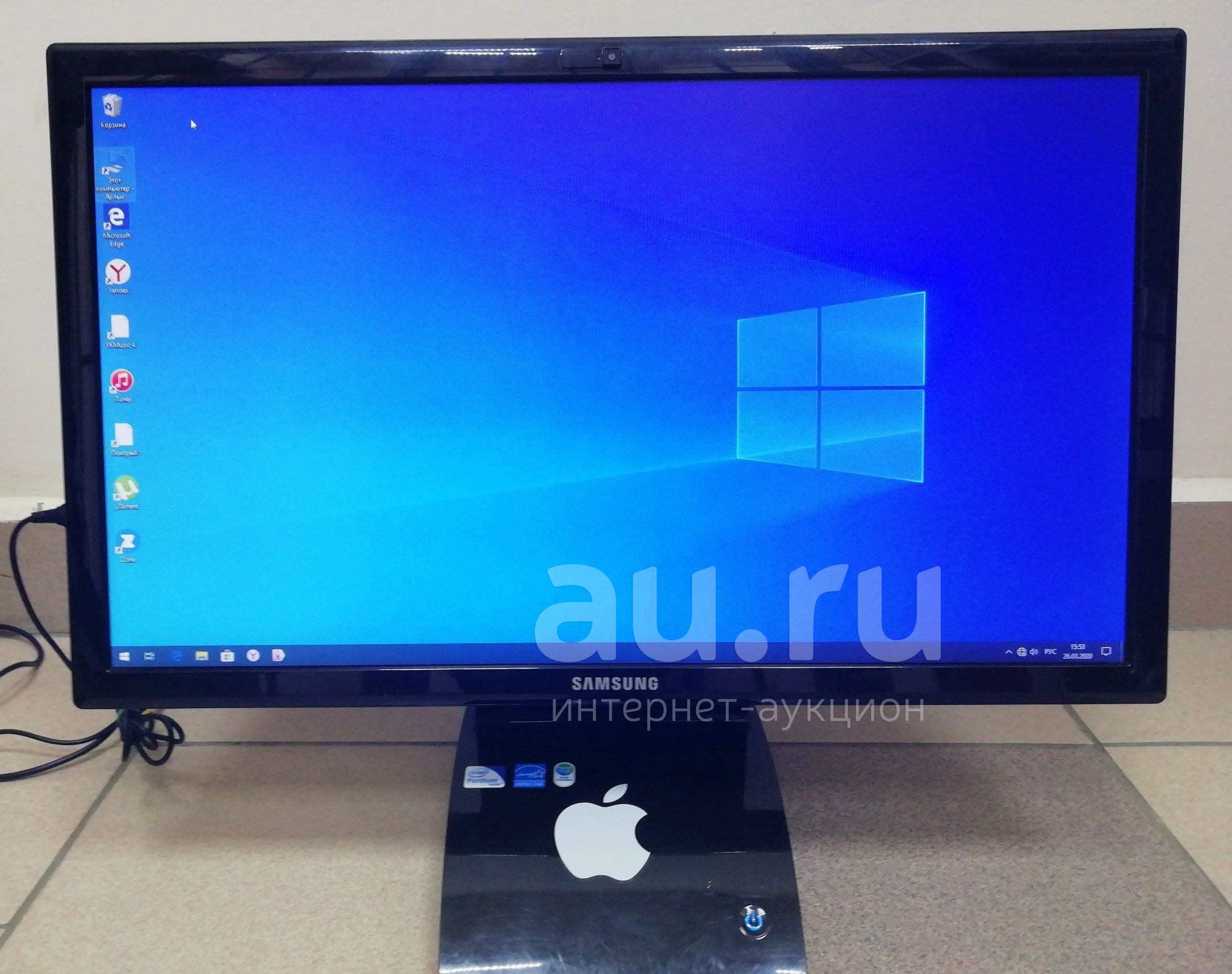 Моноблок 21.5" Samsung DP300A2A-B01RU (G645T 2*2500MHz LGA1155, 4Gb ...