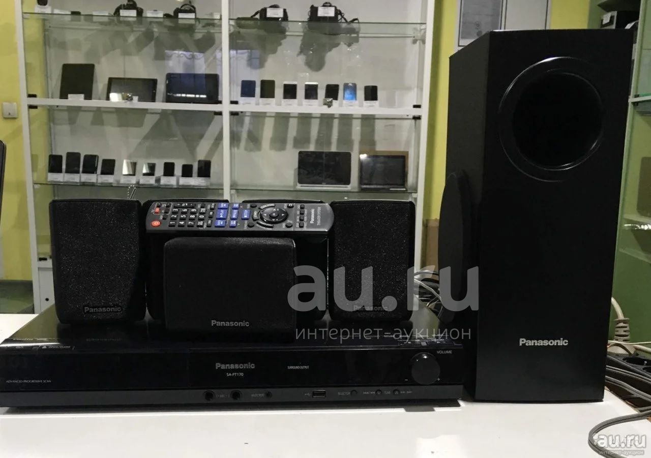 Домашний кинотеатр panasonic sa-pt170 — купить в Красноярске. Состояние ...