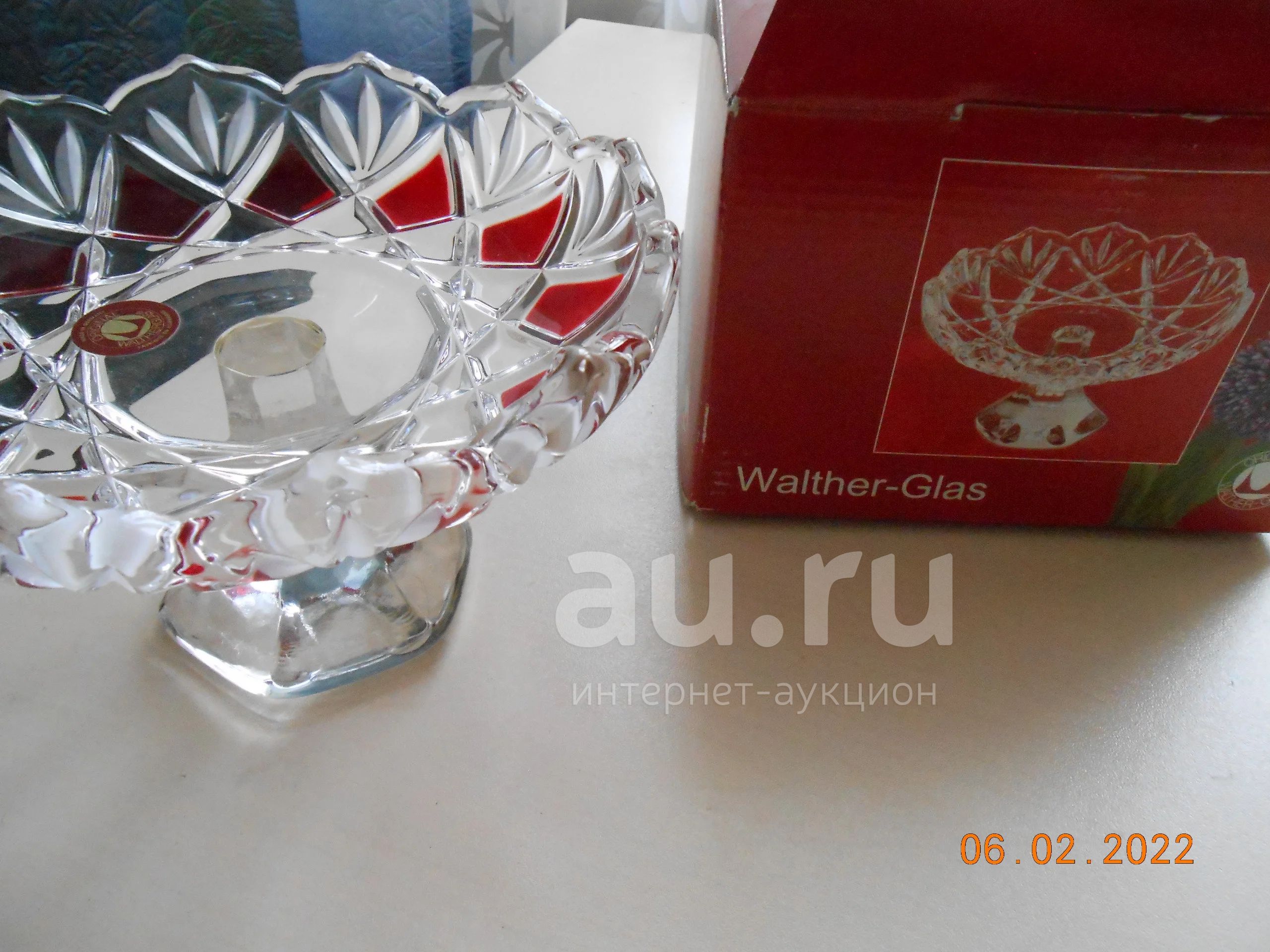 Ваза на ножке (Германия) новая. — купить в Красноярске. Состояние ...