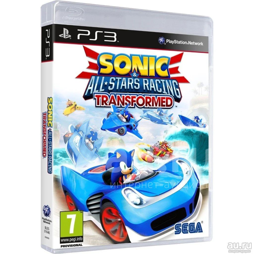 Sonic & All Stars Racing Transformed. Игра для PS3 — купить в Красноярске.  Состояние: Новое. Игры для консолей на интернет-аукционе Au.ru