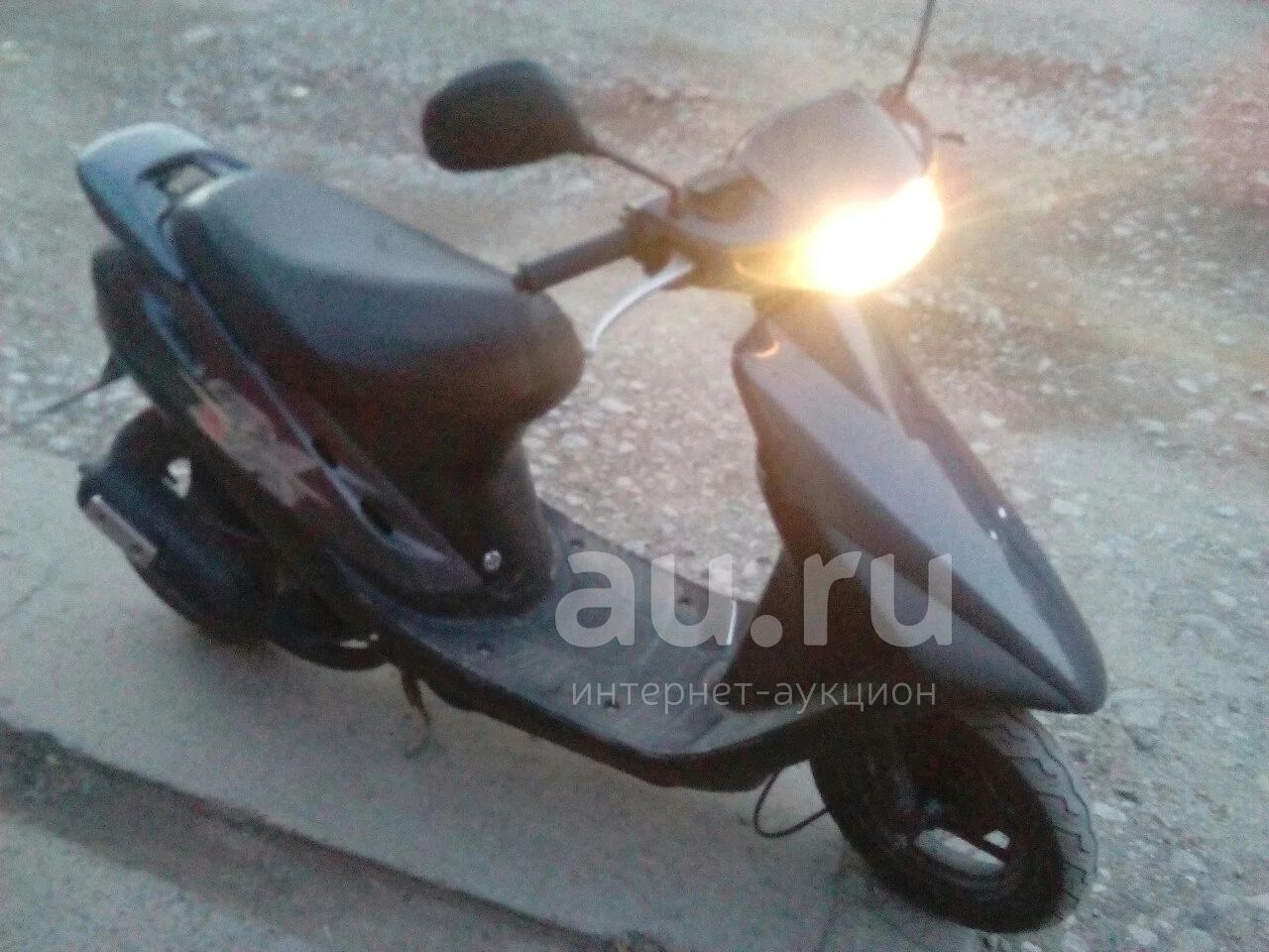 Honda Dio 28zx сине фиолетовый