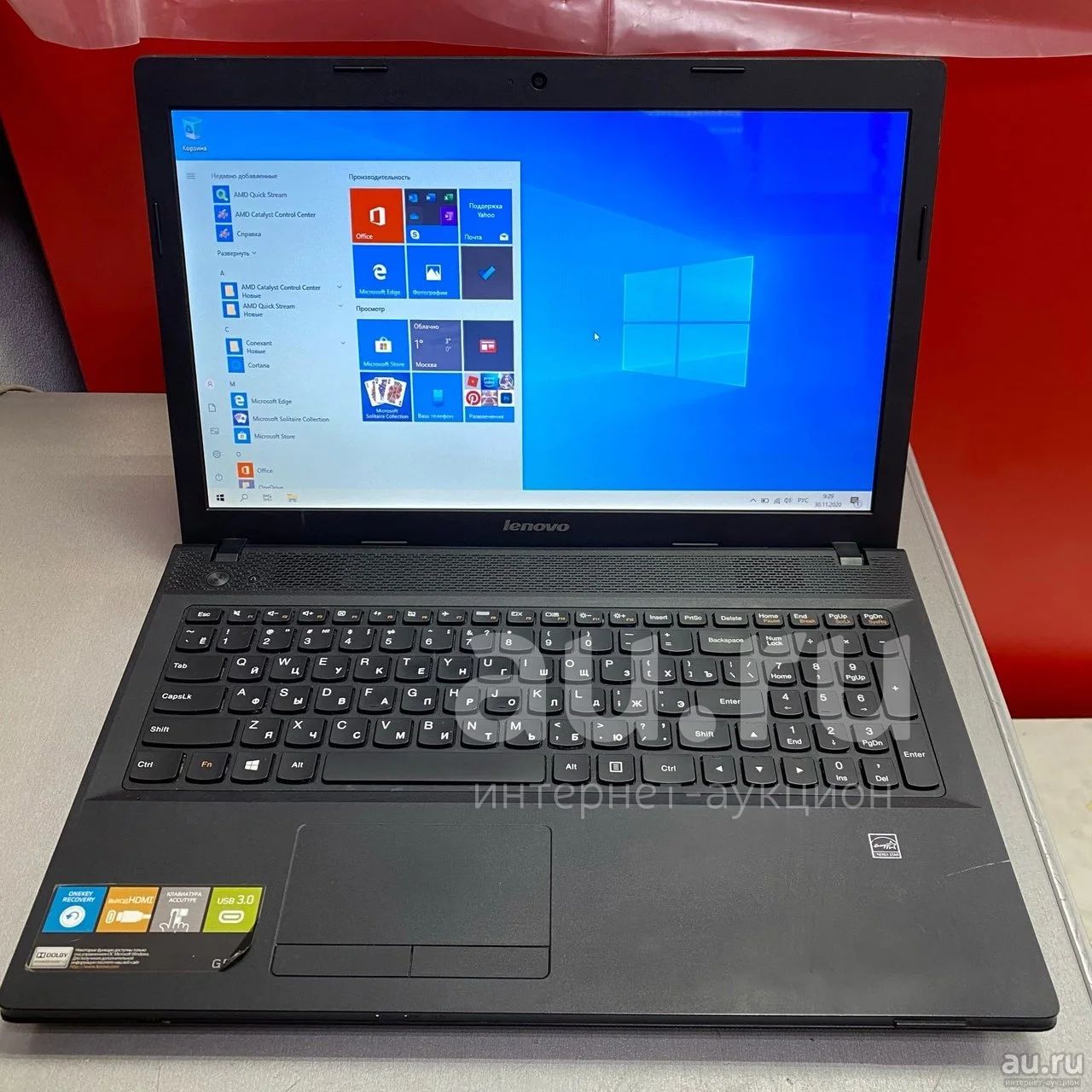 Ноутбук Ноутбук Lenovo G505-20240 (15.6/ AVD E1-2100 2x1.00 Ghz/ AMD ...