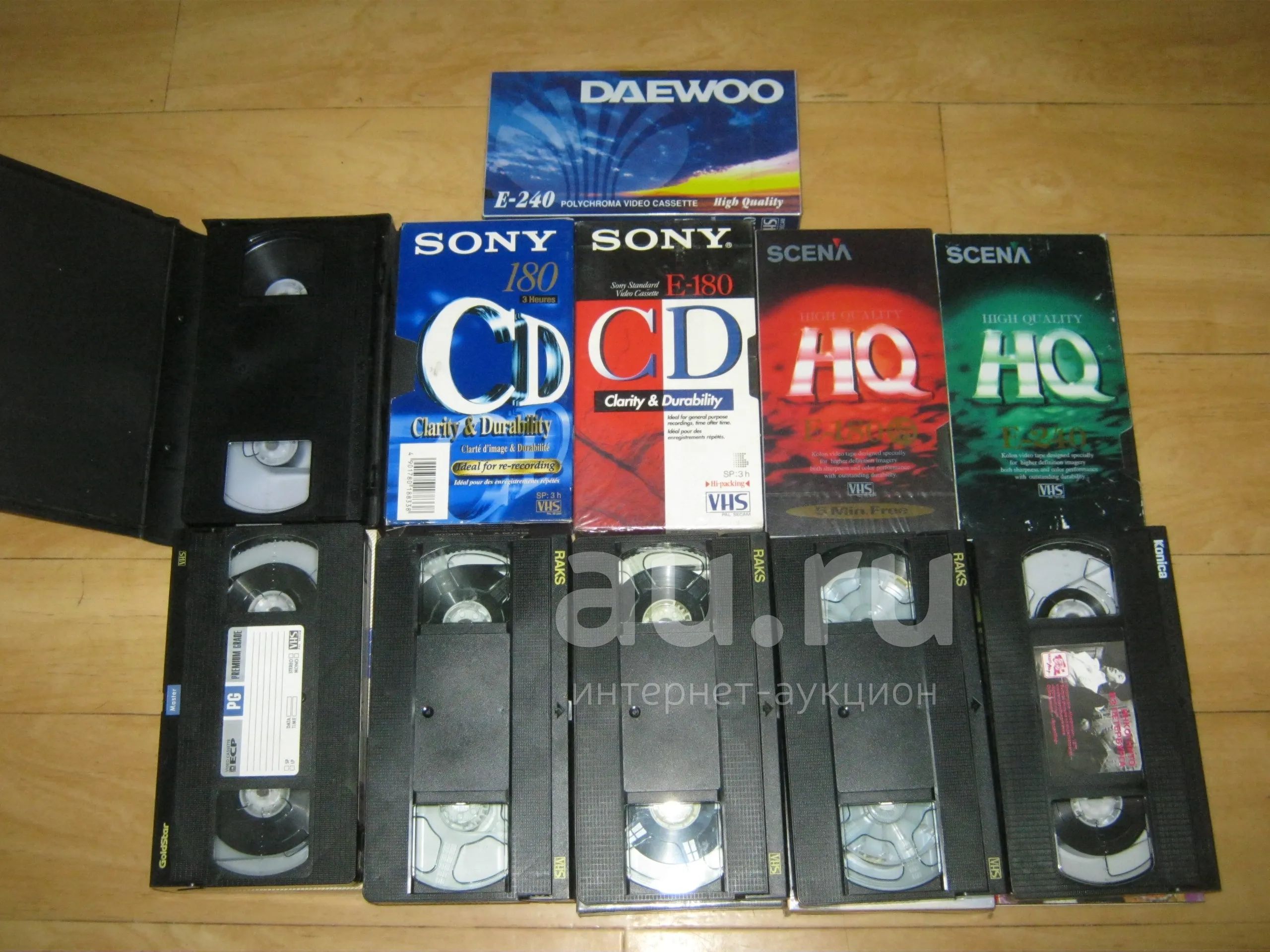 Видео кассеты VHS импортные с записью бу. — купить в Красноярске ...