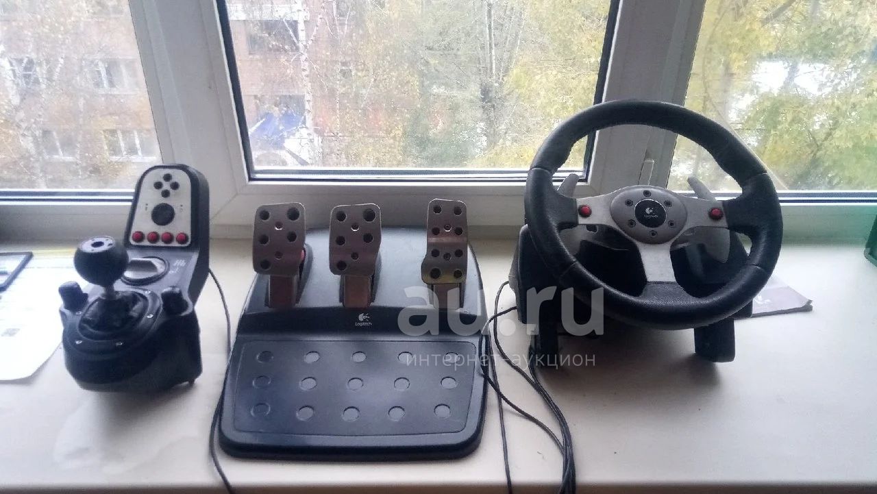 Руль Logitech G25 Racing Wheel — купить в Красноярске. Состояние: Б/у ...