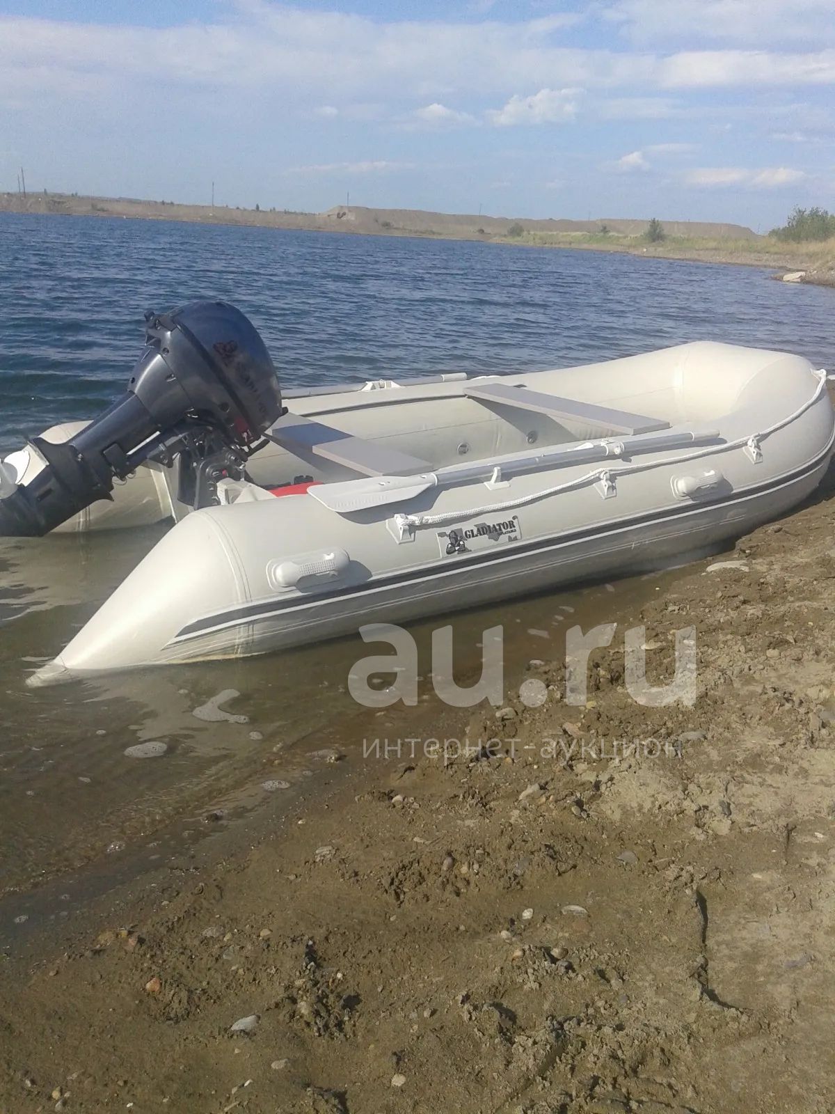 Лодка ПВХ 3.7 + мотор — купить в Красноярске. Состояние: Б/у. Лодки и ...