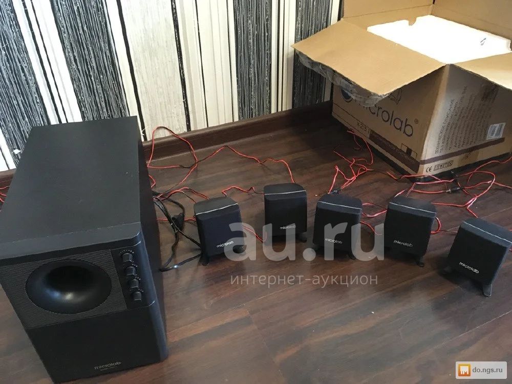 Microlab x2 5.1 правильное подключение