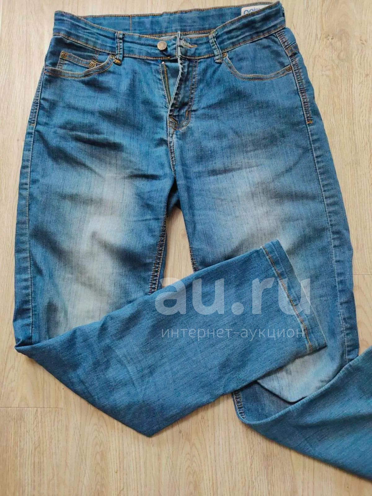 Джинсы на подростка , в хорошем состоянии , длина 102 см, ПОТ 40 см ...