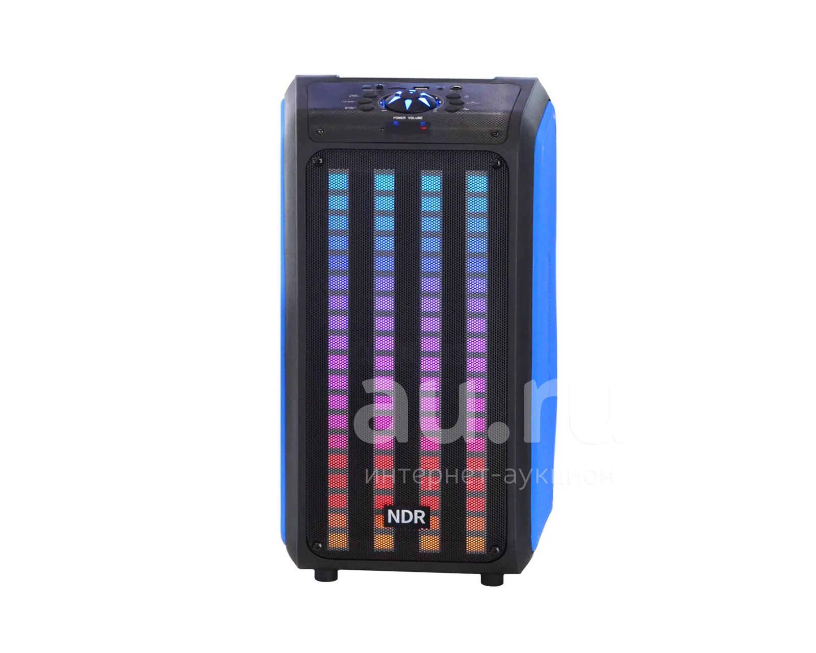 Портативная напольная акустика NDR -Q69 A (FM,microSD,USB,Пульт,LED ...