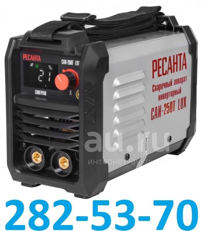 Сварочный аппарат инверторный Ресанта САИ 250Т LUX (250А) | Цифровой ...