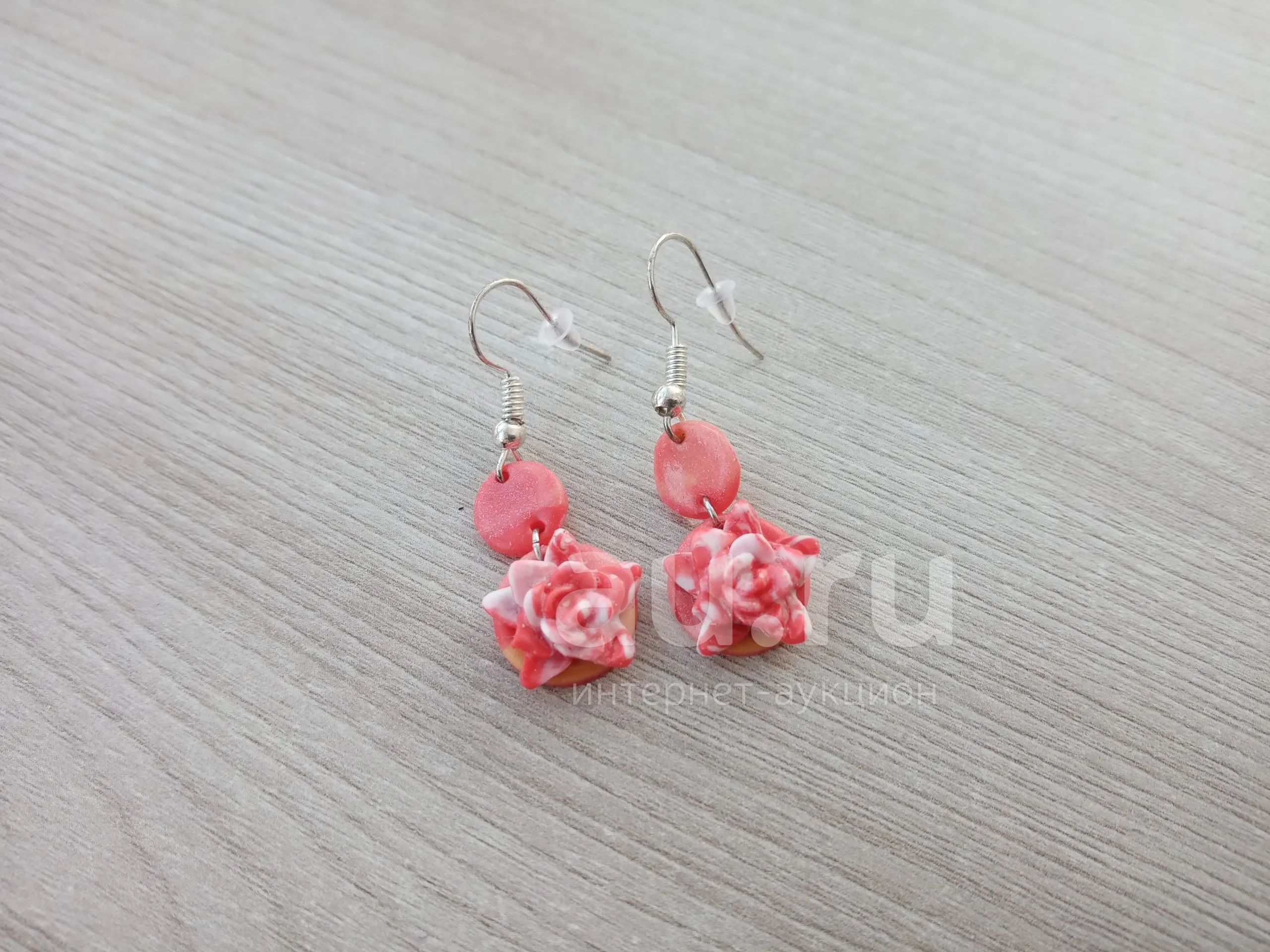 Серьги из полимерной глины
