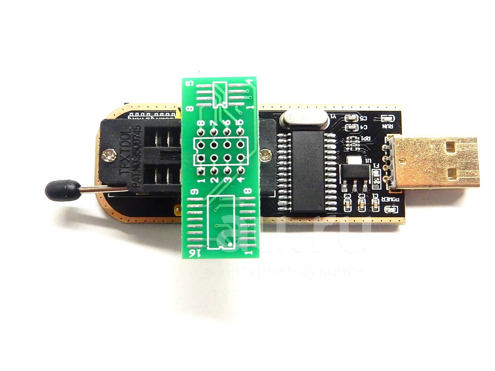 Программатор для SPI FLASH 24CXX, 25XX на основе CH341A. — купить в ...