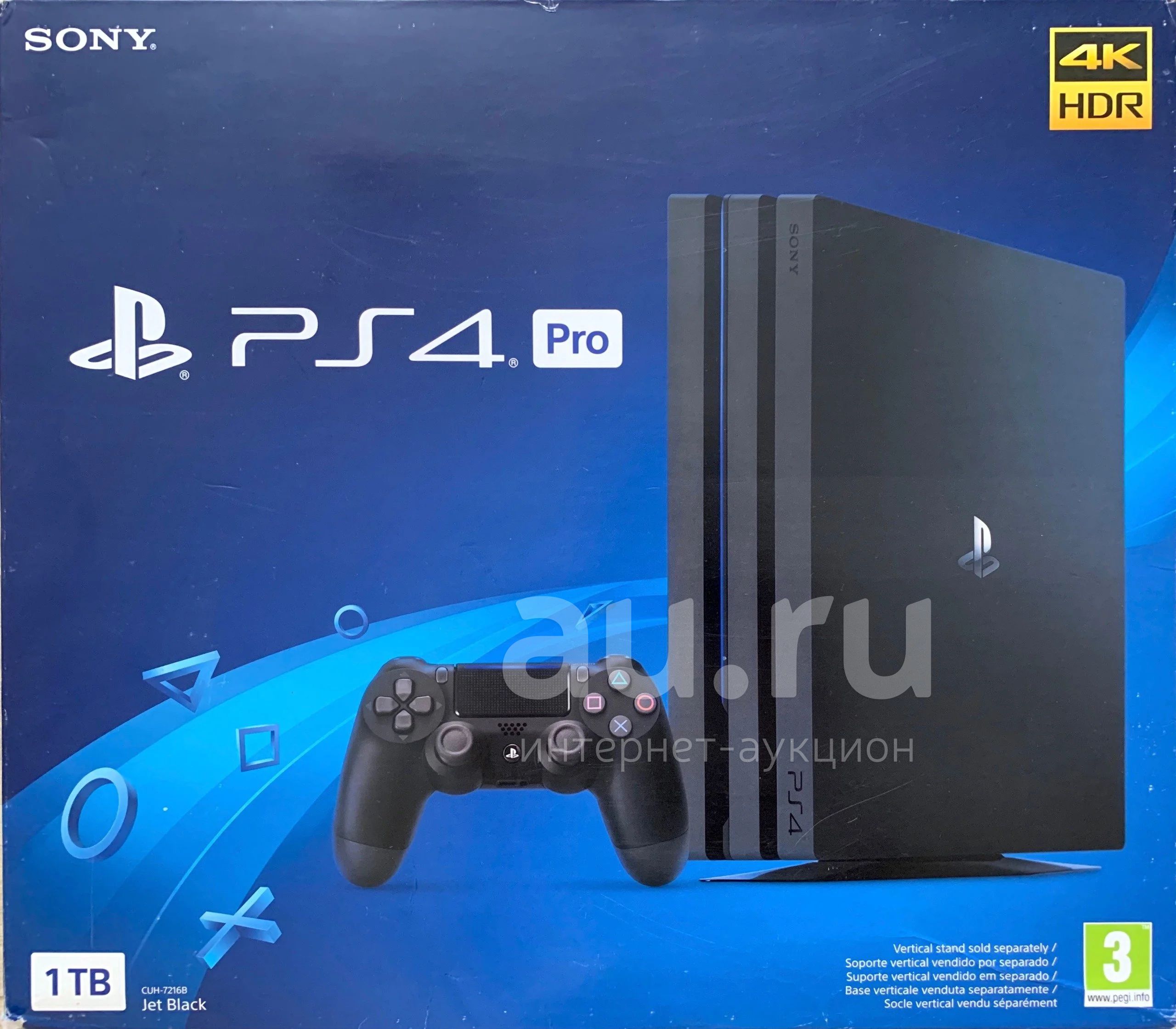 Sony Playstation 4 Pro | ревизия CUH-7216B | отличное состояние — купить в  Красноярске. Состояние: Б/у. Консоли на интернет-аукционе Au.ru