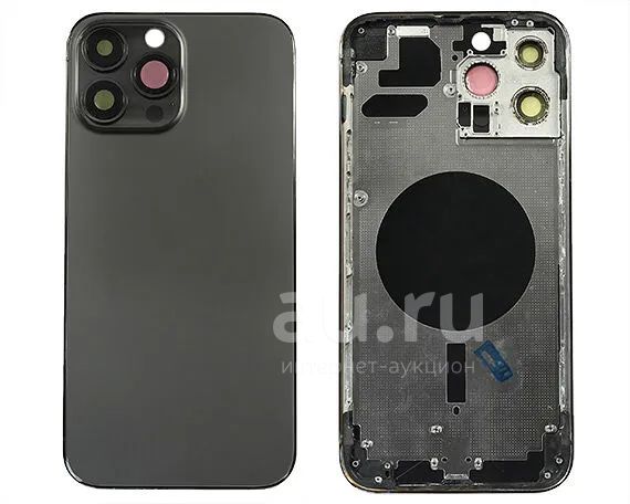 Корпус iPhone 13 Pro Max черный 1 класс — купить в Красноярске. Корпуса ...