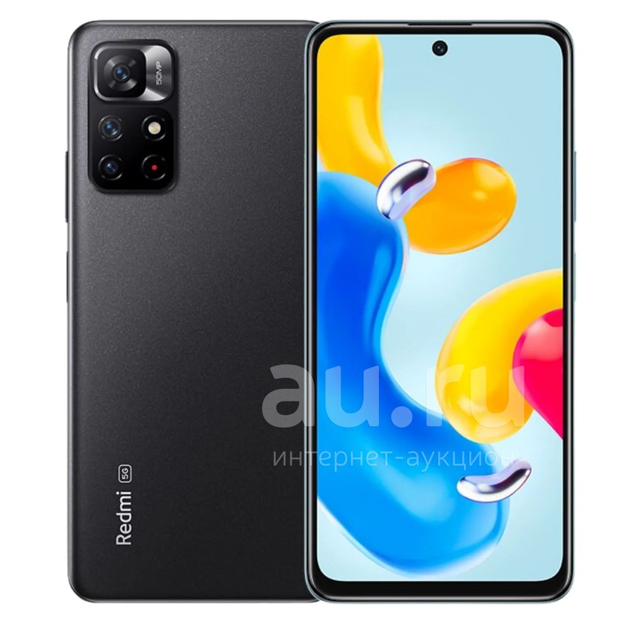 Смартфон Xiaomi Redmi Note 11s 5G 6/128Gb | Midnight Black | Черно ...
