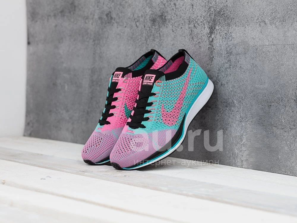 Nike flyknit top racer hyper jade