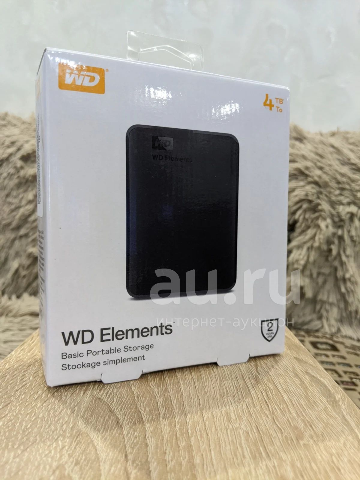 Переносной жесткий диск HDD 2.5" USB 3.0 WD Elements Portable 4TB (на ...