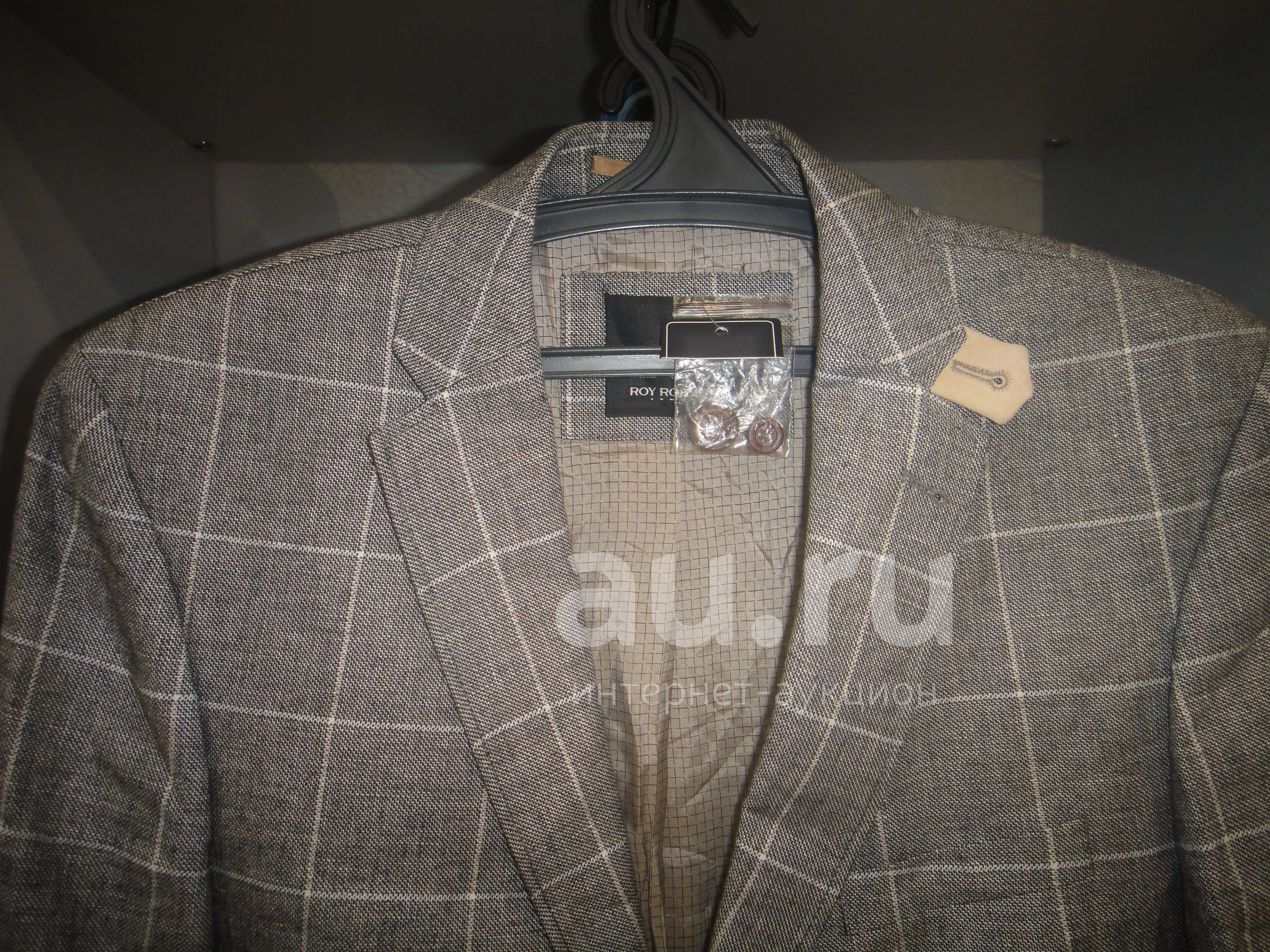 Стильный мужской пиджак в стиле business casual премиум-класса Roy ...