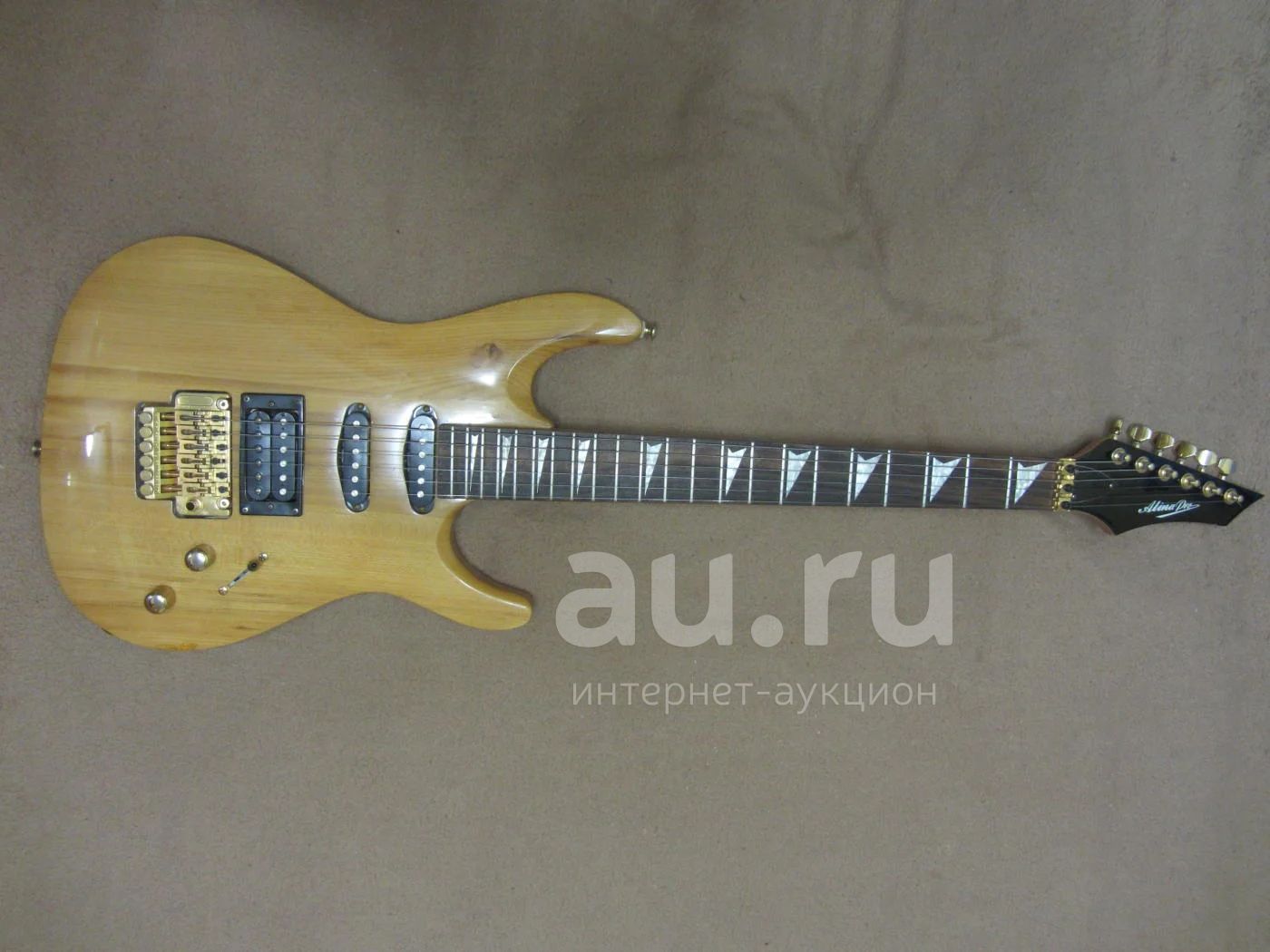 Электрогитара Alina Pro Black Moon — купить в Красноярске. Состояние: Б ...
