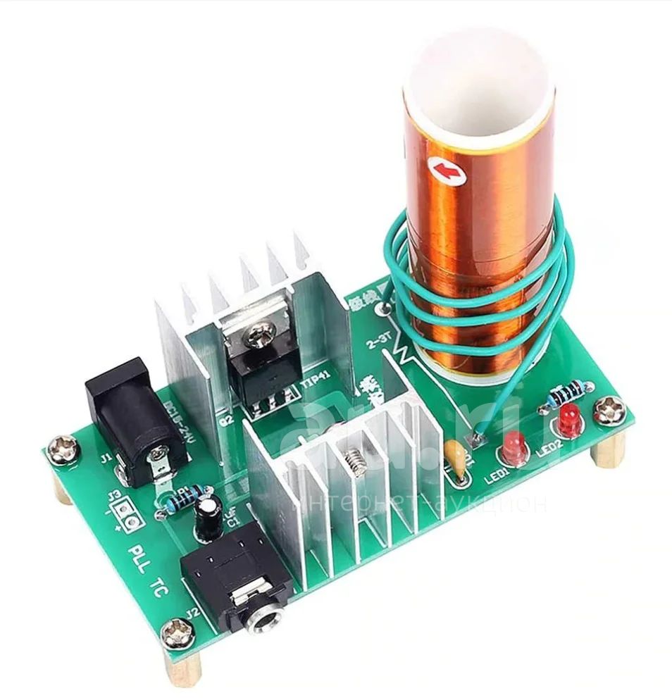 Набор - электронный конструктор "Мини катушка Тесла", "трансформатор ...