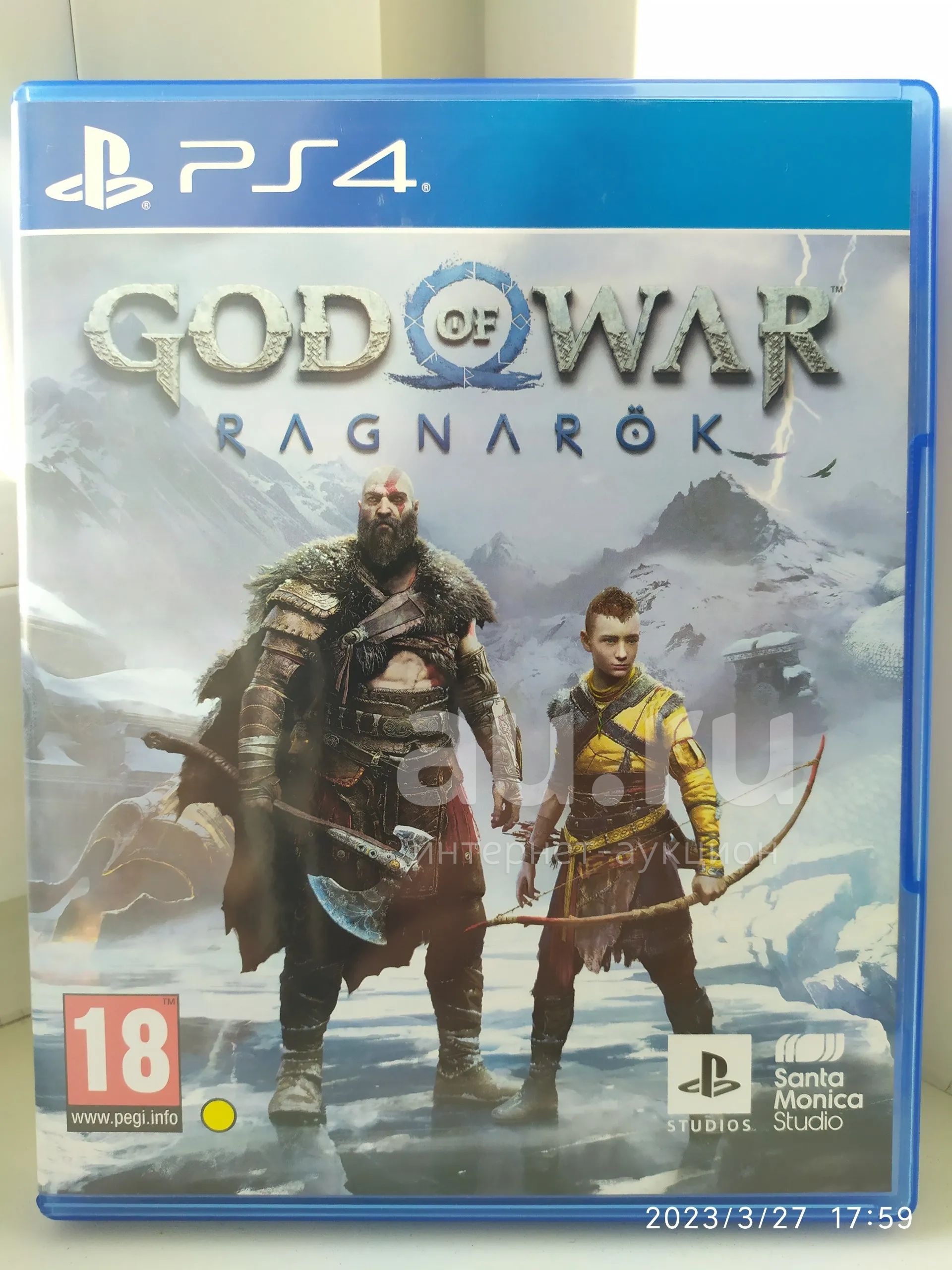 God of War Ragnarok / God of War: Ragnarök PS4/5 / Полностью на русском  языке (русская озвучка и субтитры). Версия для PS4/5. — купить в  Красноярске. Состояние: Б/у. Игры для консолей на