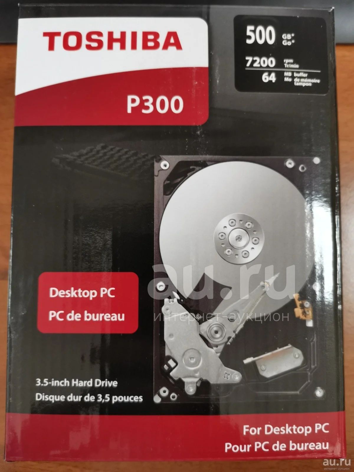 НОВЫЙ Жесткий диск Toshiba P300 HDWD 105EZSTA, 500Гб HDD SATA III 3.5 ...