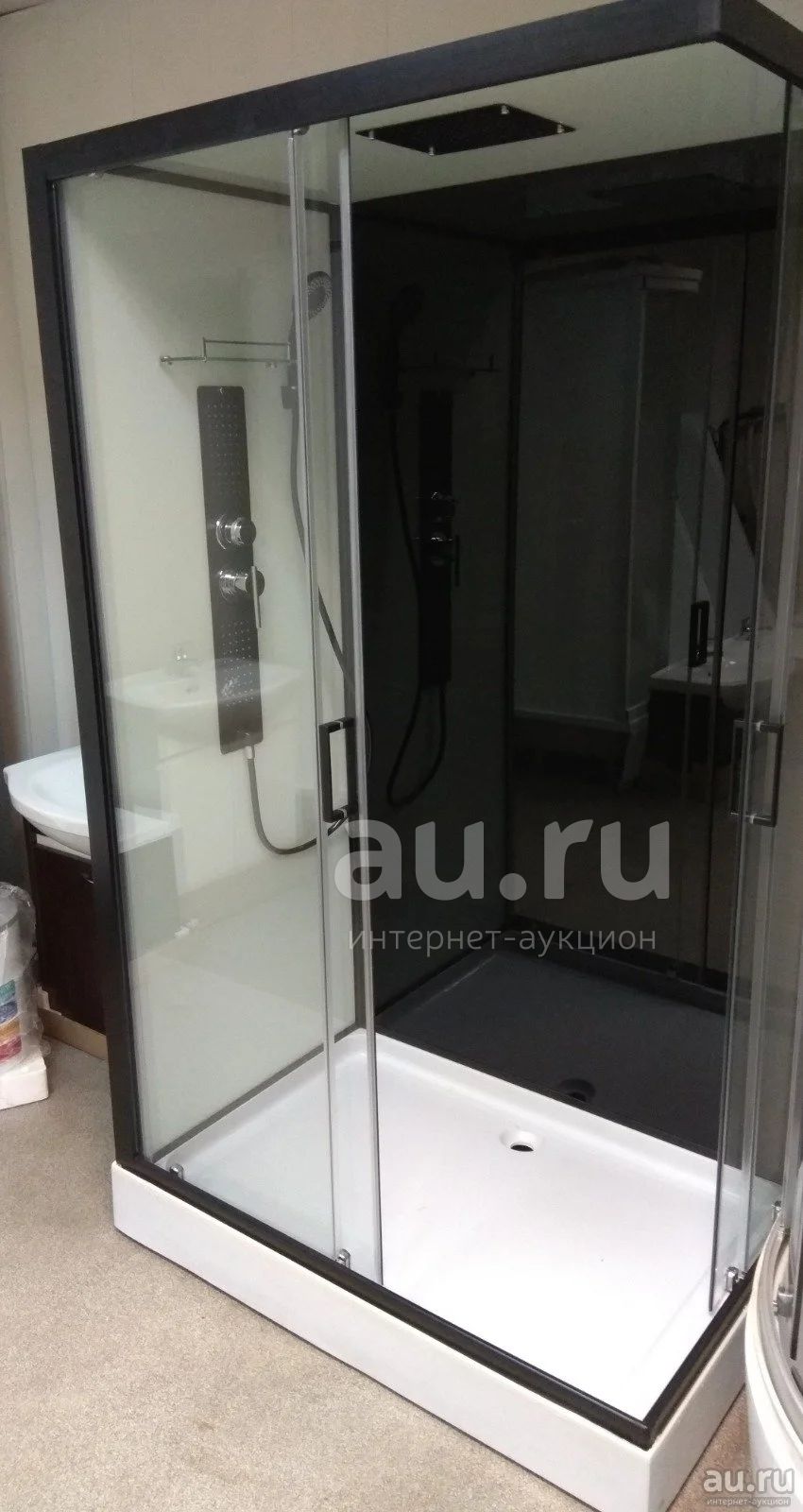 Душевая кабина ARTEX H-514 Black/W 120х80 — купить в Красноярске ...