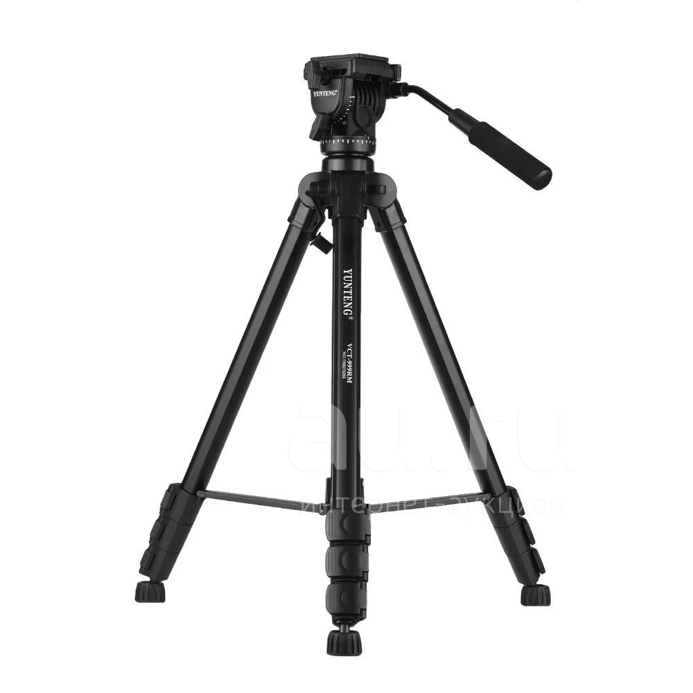 Yunteng VCT-999RM | Крепкий штатив тренога | от 65 до 206 см. | Нагрузка 5  кг — купить в Красноярске. Состояние: Новое. Штативы, держатели на  интернет-аукционе Au.ru