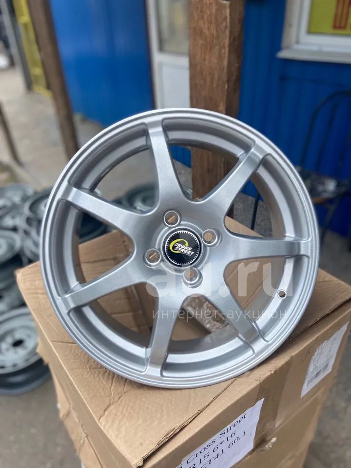 Литые диски R-16 4 * 100 "Cross Street CR15" (S) 4 шт НОВЫЕ — купить в ...