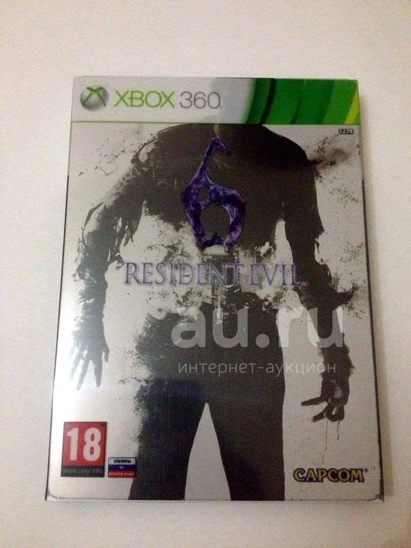 Resident Evil 6 (Steelbook Edition, Xbox 360 PAL) — купить в Красноярске.  Состояние: Б/у. Игры для консолей на интернет-аукционе Au.ru