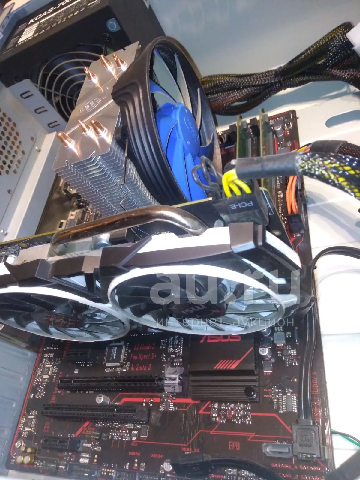 игровой компьютер \ ПК \ Ryzen 5 1600 / 16GB RAM / 222GB SSD m2 / RX ...