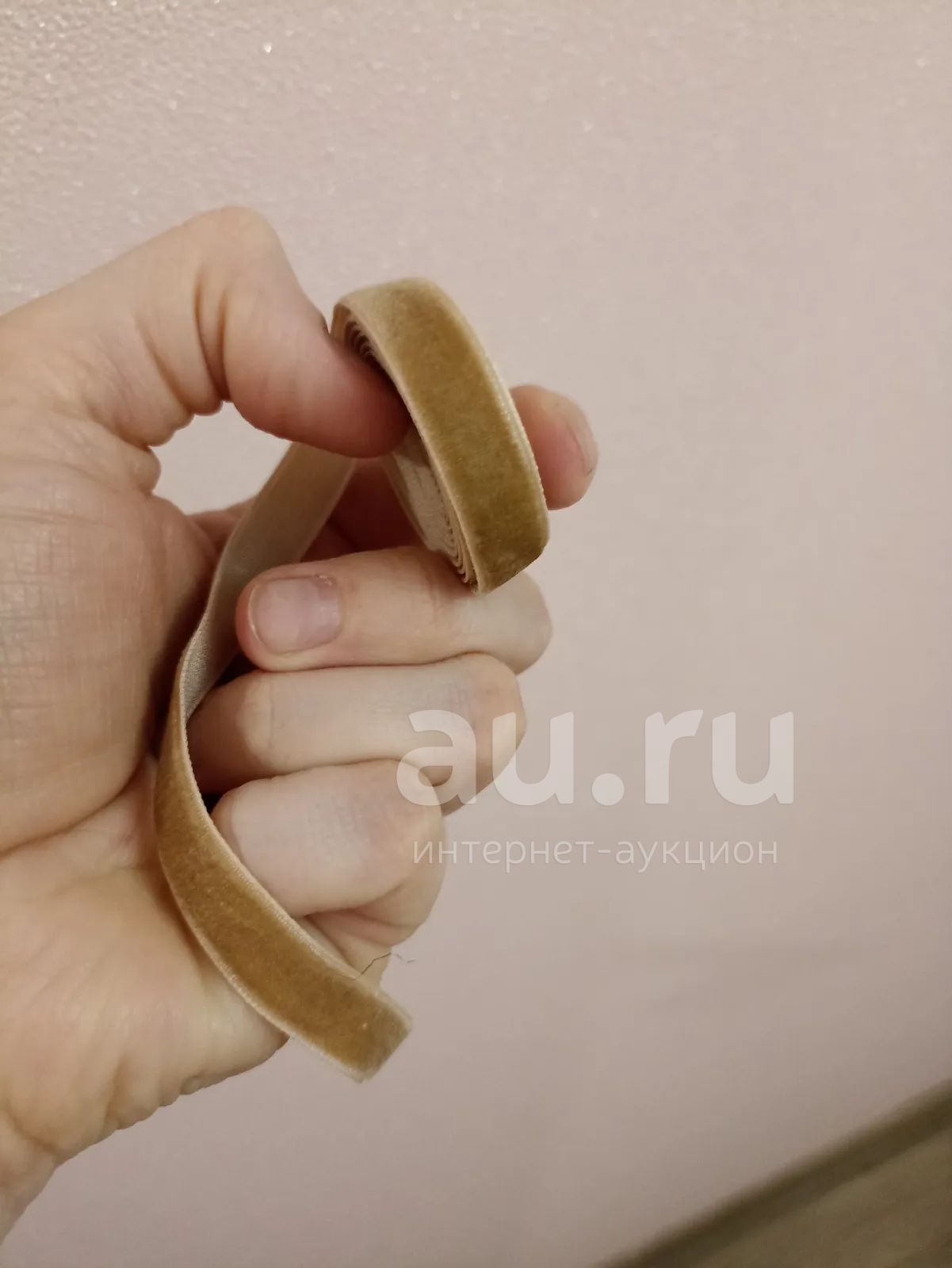 Лента бархатная бежевая — купить в Красноярске. Состояние: Новое ...