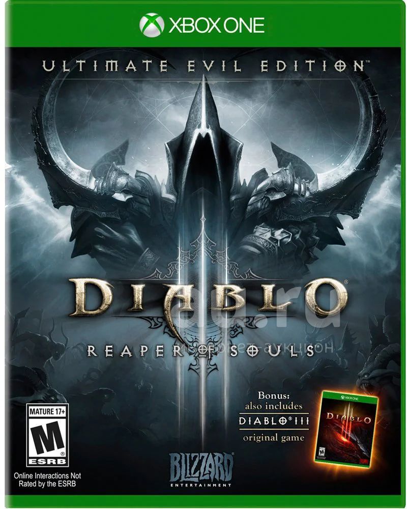 Diablo 3 reaper of souls, диск, xbox one — купить в Красноярске. Состояние:  Б/у. Игры для консолей на интернет-аукционе Au.ru