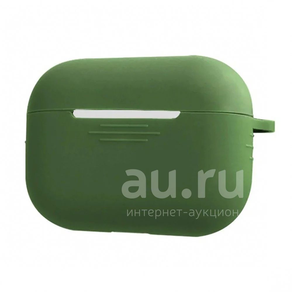 Чехол - силиконовый для кейса Apple AirPods Pro (pine green) — купить в ...