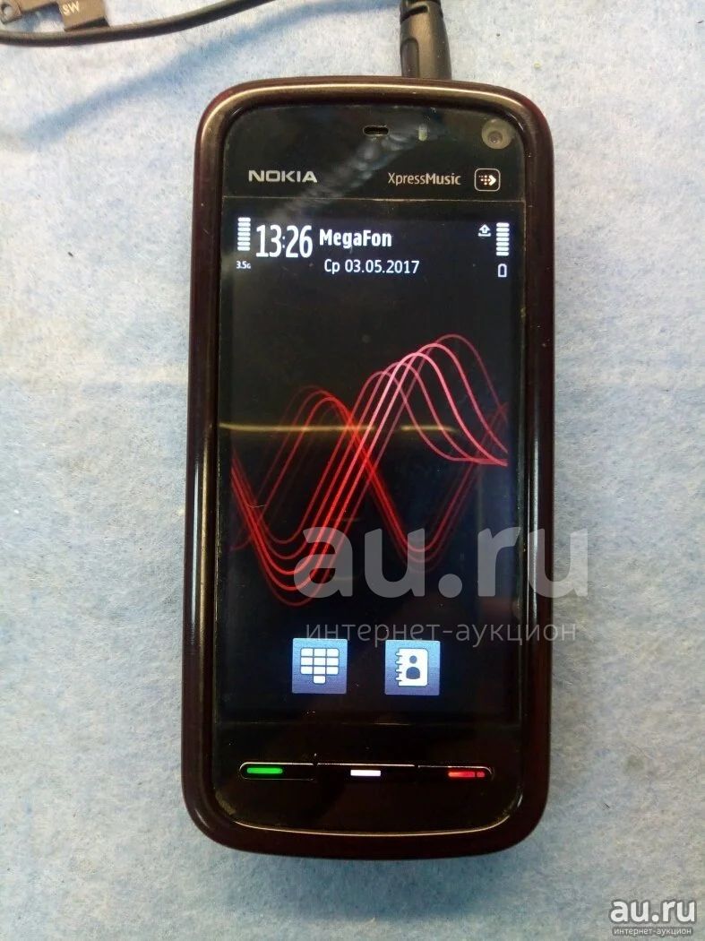 Nokia 5800 Express Music — купить в Красноярске. Состояние: Б/у. Кнопочные  мобильные телефоны на интернет-аукционе Au.ru