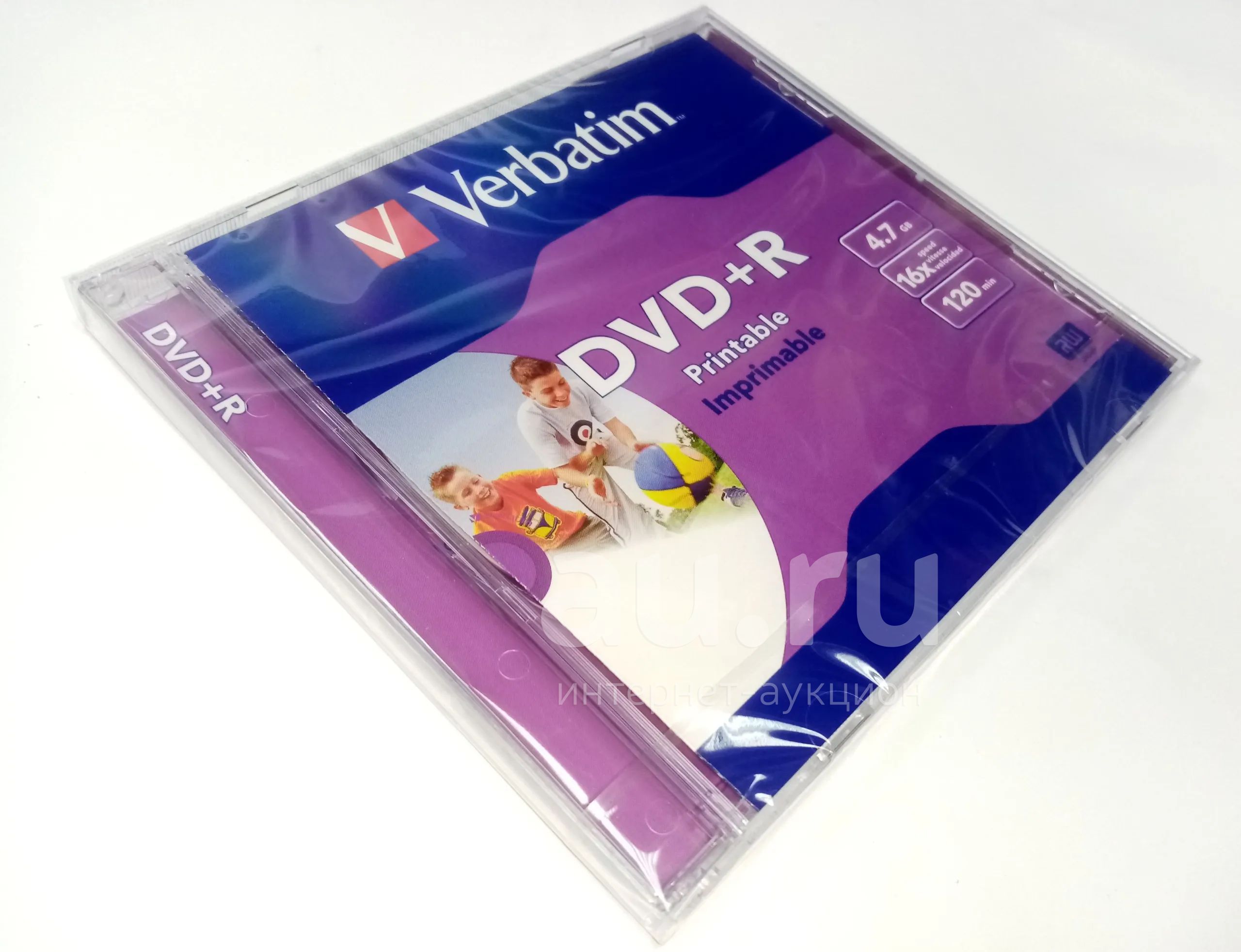 Диск DVD+R Verbatim Printable — купить в Красноярске. CD, DVD, BluRay ...