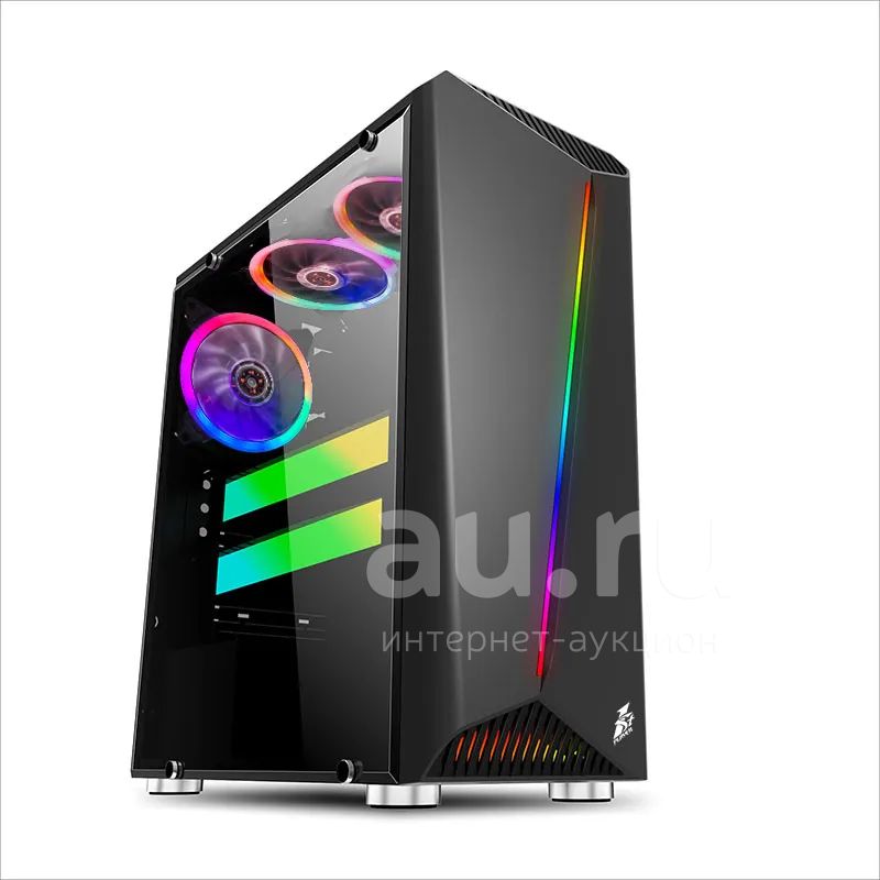 Корпус ATX 1STPLAYER RAINBOW R3 / ATX, tempered glass side panel / 3x ...