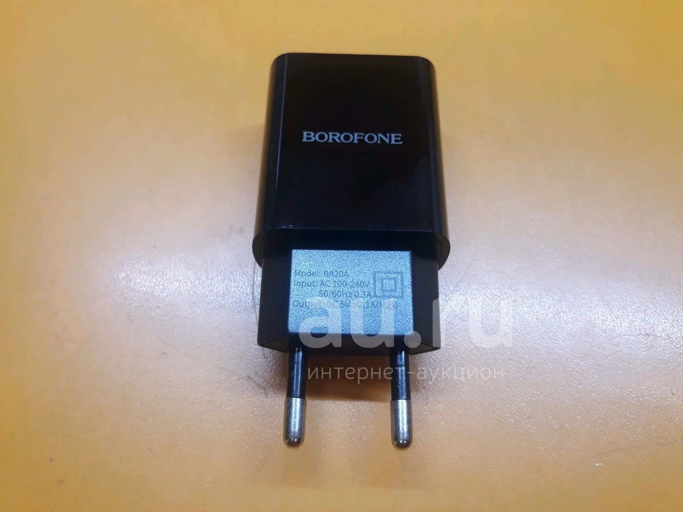Блок питания, сетевое зарядное устройство, БП, СЗУ, адаптер Borofone BA20A,  1USB, 10.5W 5V 2,1А, цвет черный без кабеля. Отличный БП с реальными  характеристиками. Для Apple Iphone, Ipad, Android телефонов, смартфонов,  планшетов и