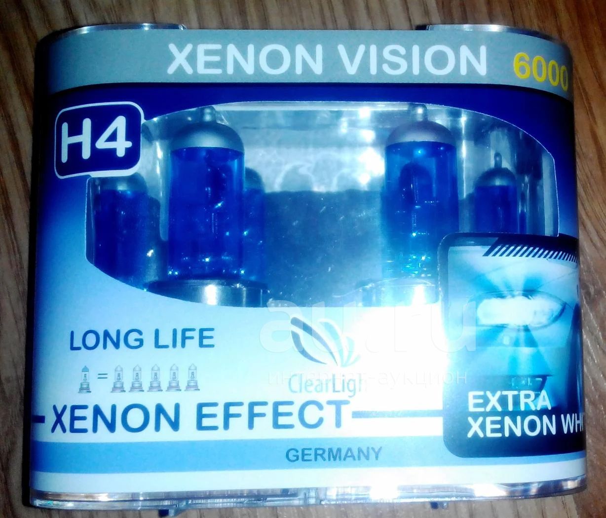 Xenon vision. Xenon Vision 6000k.