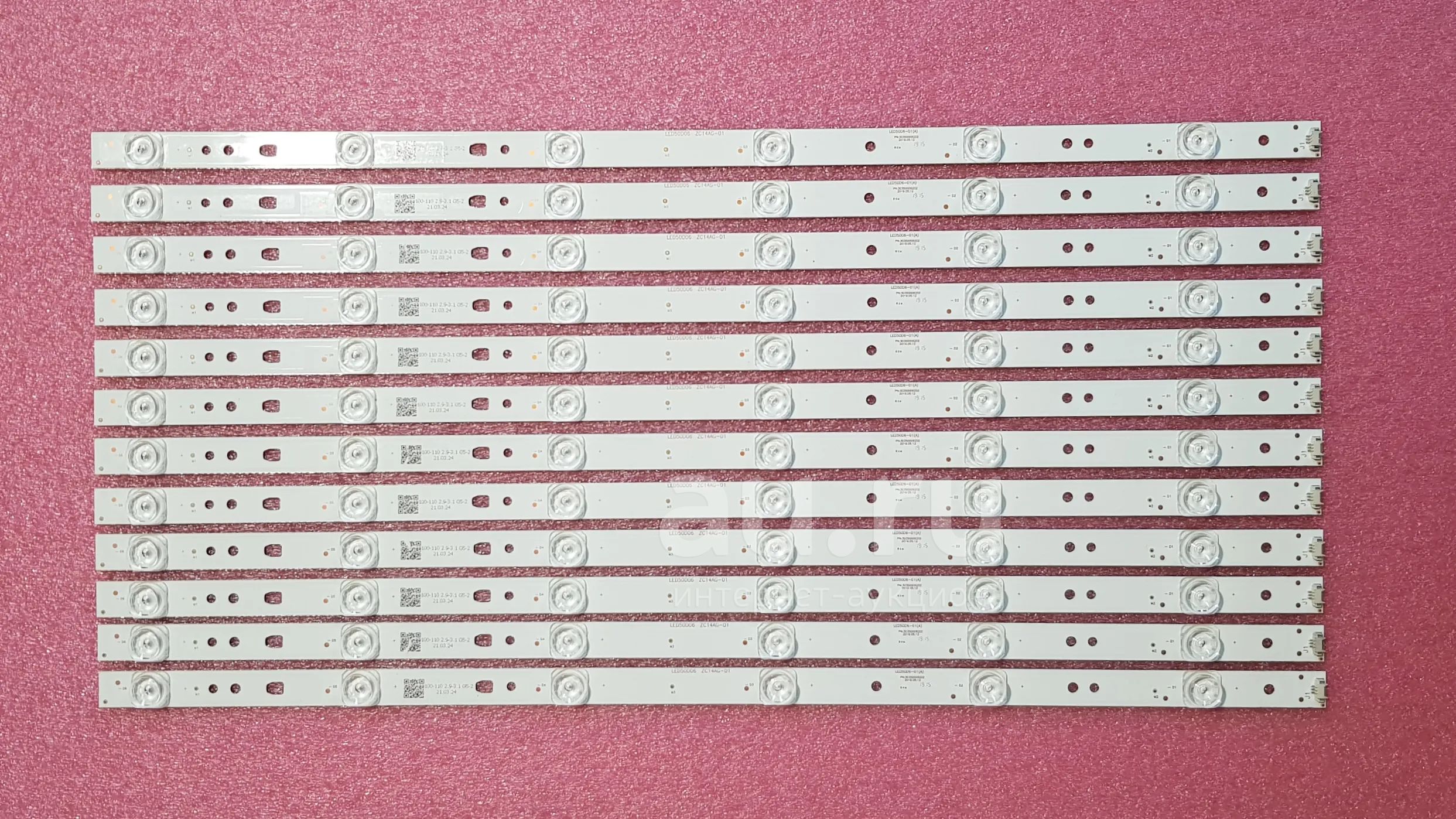 1103 p-16 LED String Новый комплект 12 шт 6 светодиодов 3 вольт ...