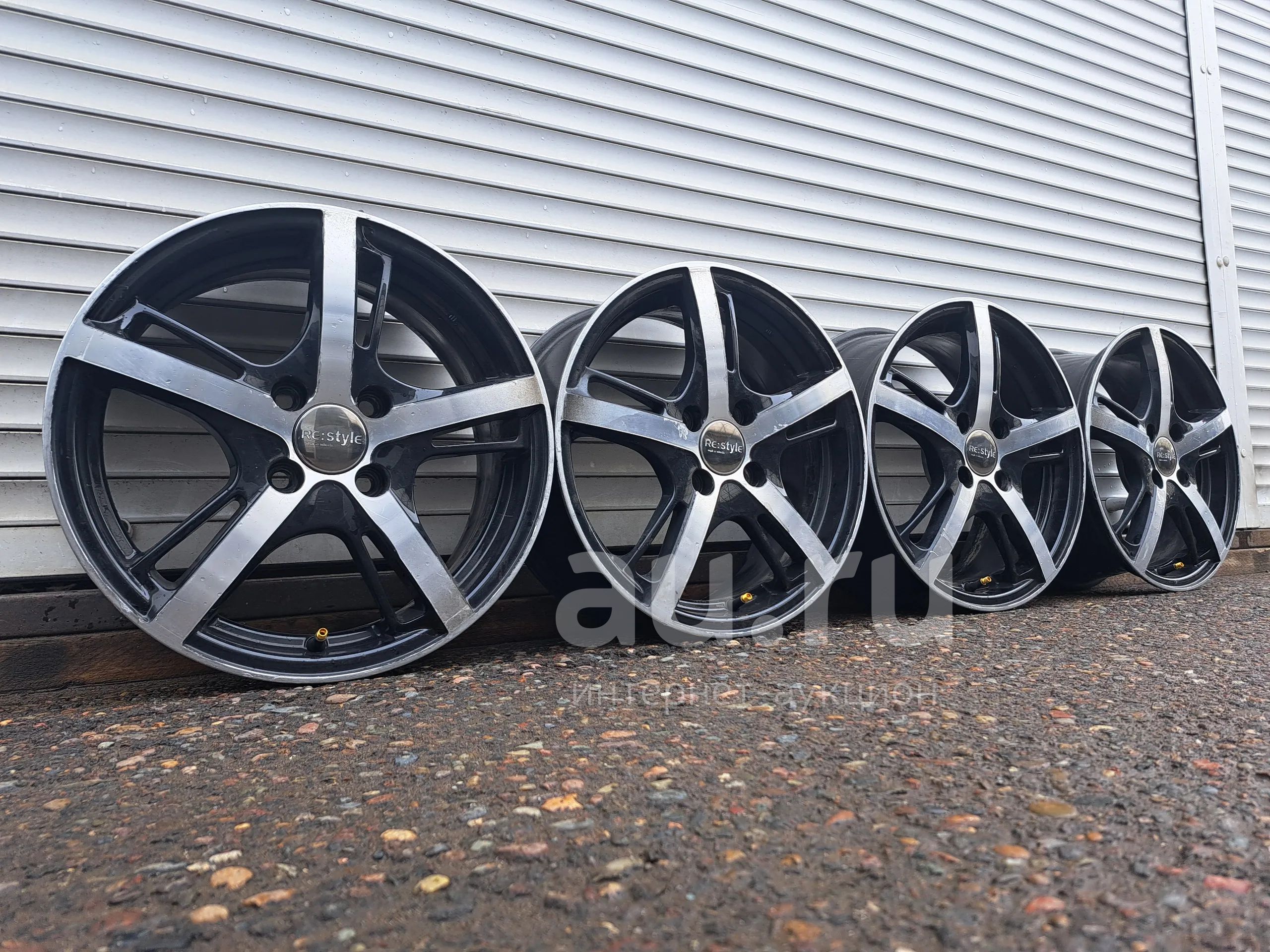 Комплект Оригинальных Литых дисков GTR Re"Style Wheels 4х100 R-15 ...