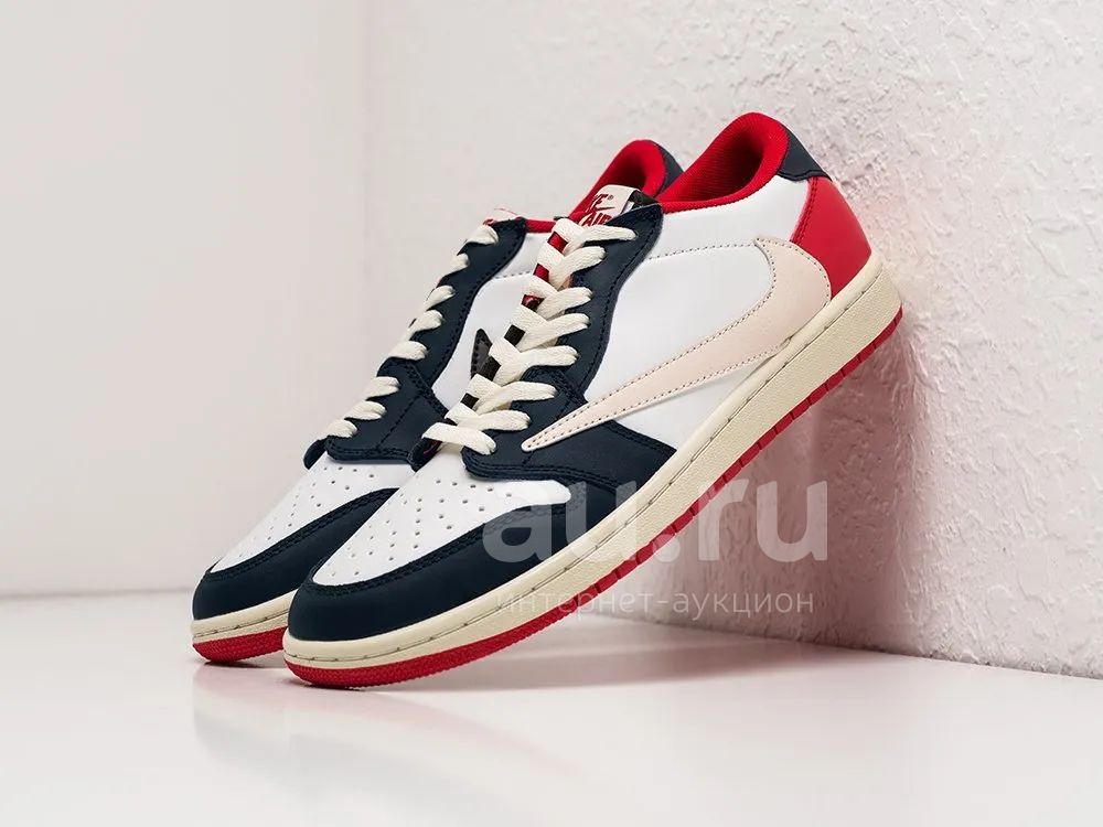 Кроссовки Nike Air Jordan 1 Low x Travis Scott (27467) Размер обуви: 43 ...