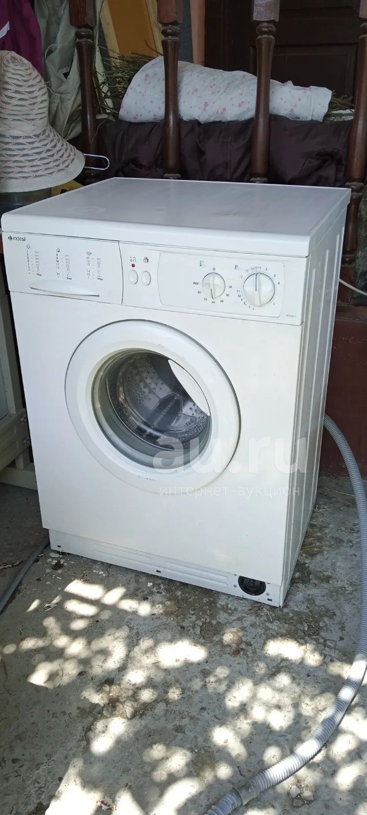 Стиральная машина Indesit WG421t — купить в Краснодаре. Состояние: Б/у.  Стиральные машины на интернет-аукционе Au.ru