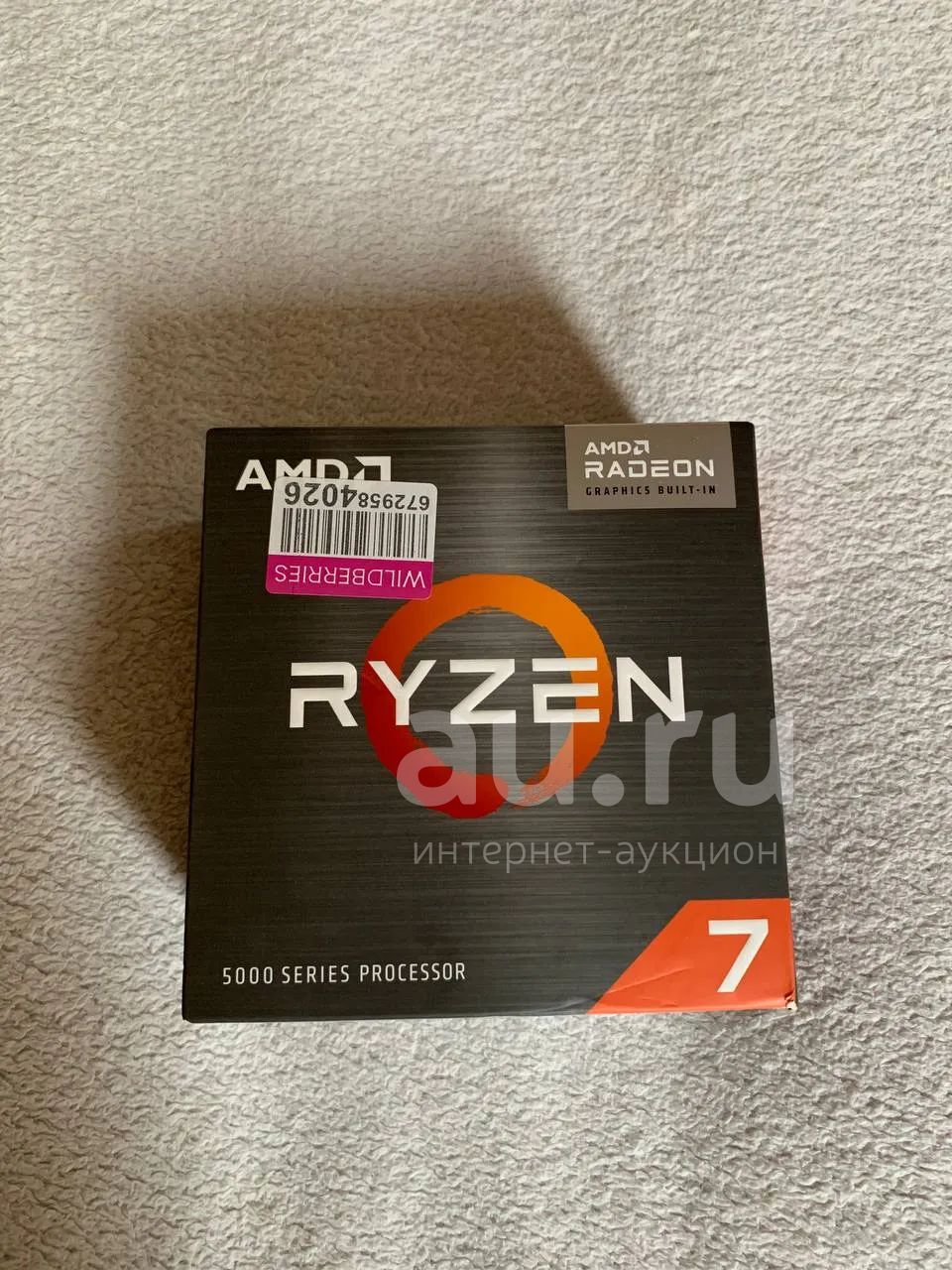 Новый процессор ryzen 7 5700g box — купить в Красноярске. Состояние ...